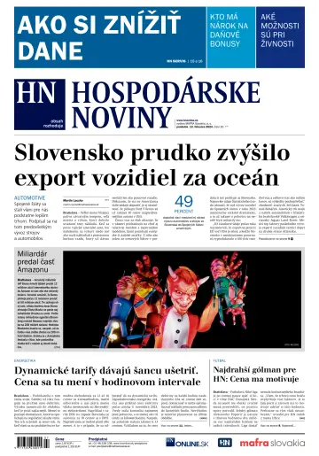 Hospodárske noviny - 12 Feb 2024