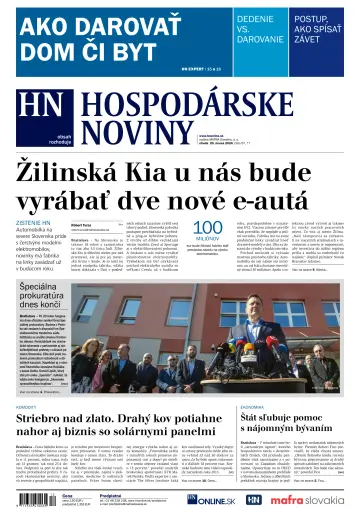 Hospodárske noviny - 20 Mar 2024