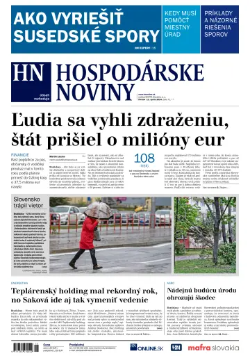 Hospodárske noviny - 11 avr. 2024