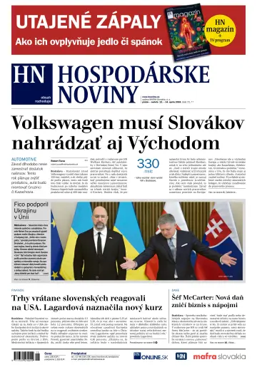 Hospodárske noviny - 12 abril 2024