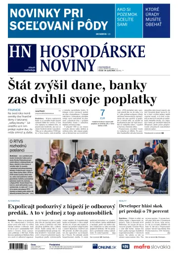 Hospodárske noviny - 25 abril 2024