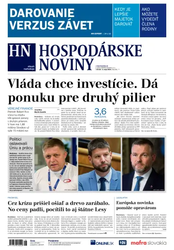 Hospodárske noviny - 02 maio 2024