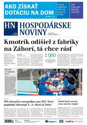Hospodárske noviny - 13 五月 2024