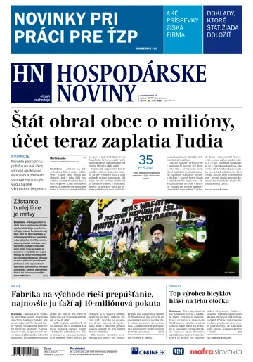 Hospodárske noviny - 21 五月 2024
