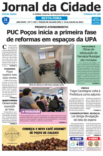 Jornal da Cidade - 15 Jul 2022