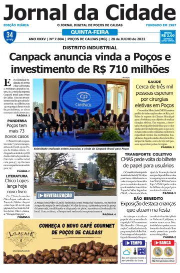 Jornal da Cidade - 28 Jul 2022