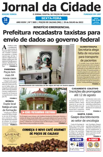 Jornal da Cidade - 29 Jul 2022