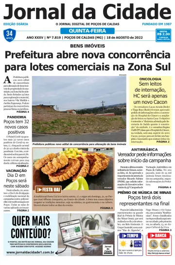 Jornal da Cidade - 18 Aug 2022