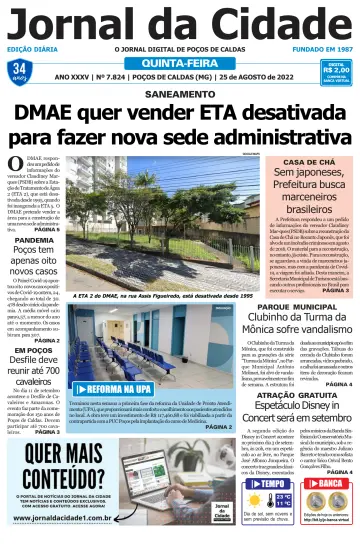 Jornal da Cidade - 25 Aug 2022