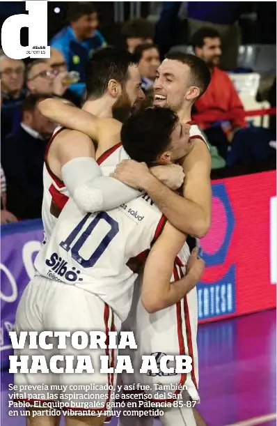 VICTORIA HACIA LA ACB