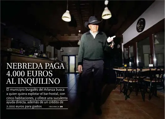 NEBREDA PAGA 4.000 EUROS AL INQUILINO