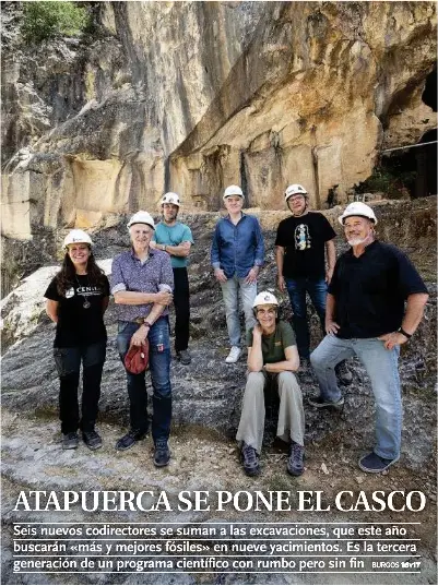 ATAPUERCA SE PONE EL CASCO