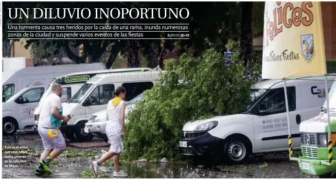 UN DILUVIO INOPORTUNO