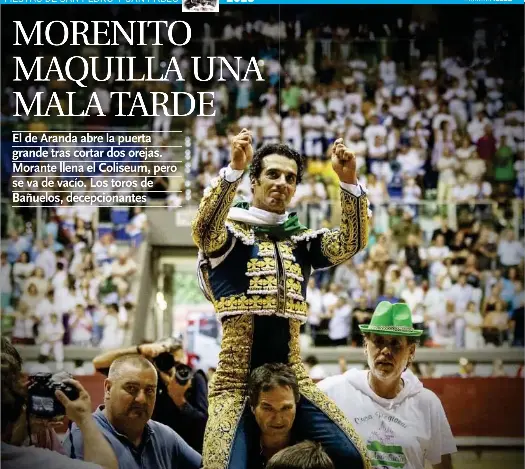 MORENITO MAQUILLA UNA MALA TARDE