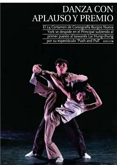 DANZA CON APLAUSO Y PREMIO