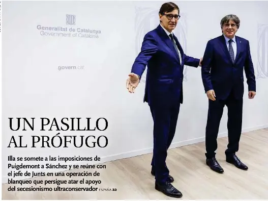 UN PASILLO AL PRÓFUGO