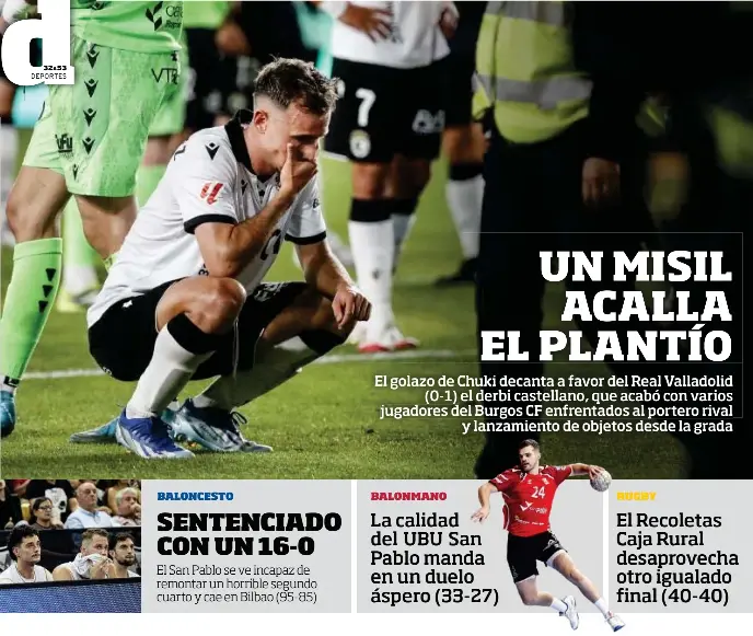UN MISIL ACALLA EL PLANTÍO