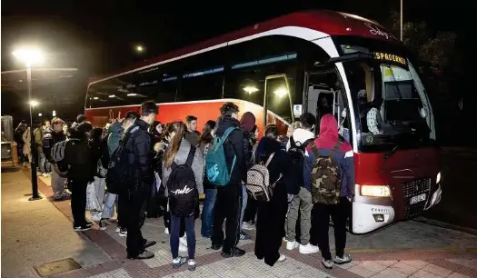 NO HAY SITIO PARA IR A CLASE