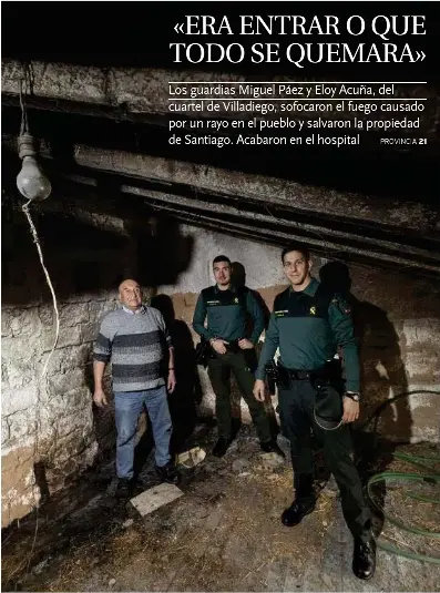 «ERA ENTRAR O QUE TODO SE QUEMARA»