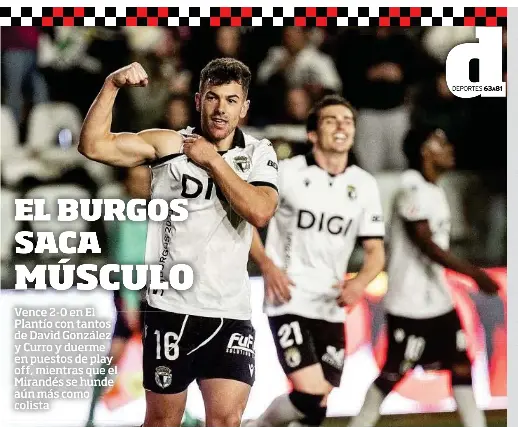 EL BURGOS SACA MÚSCULO