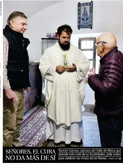 SEÑORES, EL CURA NO DA MÁS DE SÍ