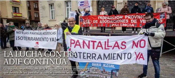 LA LUCHA CONTRA ADIF CONTINÚA