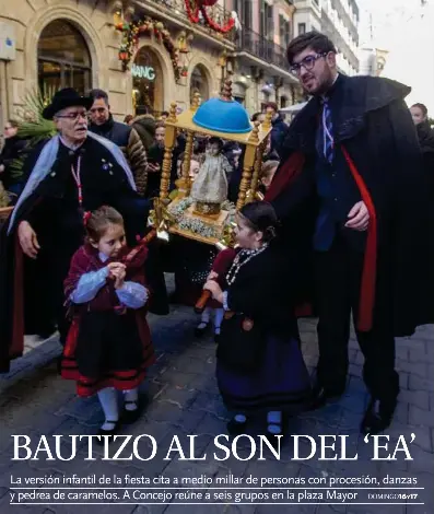 BAUTIZO AL SON DEL ‘EA’