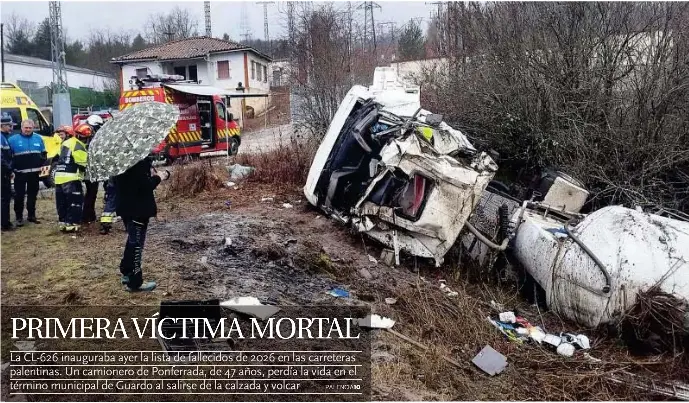 PRIMERA VÍCTIMA MORTAL