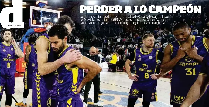PERDER A LO CAMPEÓN