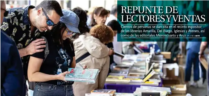 REPUNTE DE LECTORES Y VENTAS