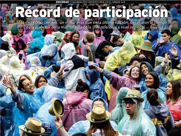 RÉCORD DE PARTICIPACIÓN