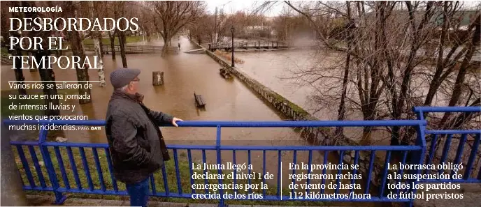 DESBORDADOS POR EL TEMPORAL