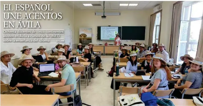 EL ESPAÑOL UNE ACENTOS EN ÁVILA