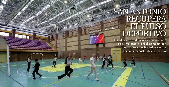 SAN ANTONIO RECUPERA EL PULSO DEPORTIVO