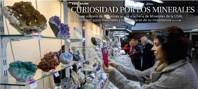 CURIOSIDAD POR LOS MINERALES