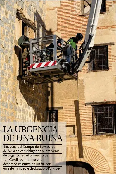 LA URGENCIA DE UNA RUINA