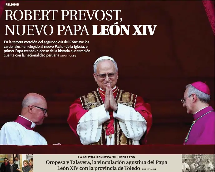 ROBERT PREVOST, NUEVO PAPA LEÓN XIV