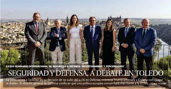 SEGURIDAD Y DEFENSA, A DEBATE EN TOLEDO