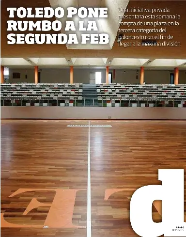 TOLEDO PONE RUMBO A LA SEGUNDA FEB