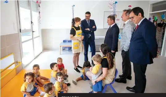 YUNCLER ESTRENA ESCUELA INFANTIL PARA 61 PEQUEÑOS
