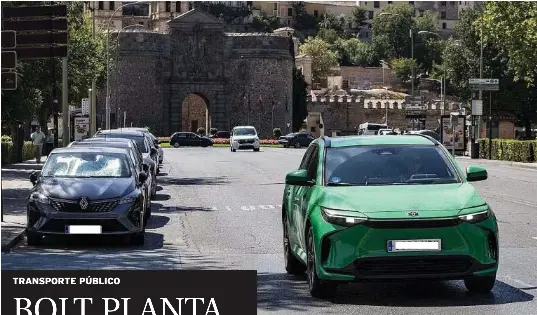 BOLT PLANTA BATALLA AL TAXI