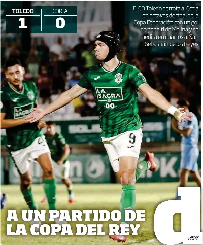 A UN PARTIDO DE LA COPA DEL REY