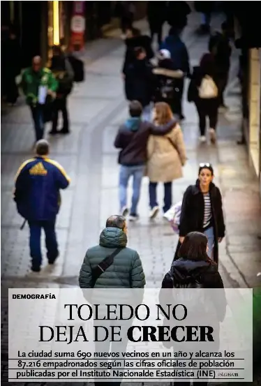 TOLEDO NO DEJA DE CRECER