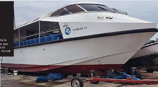 ADIÓS AL BARCO DE ‘CIUDAD DE VASCOS’