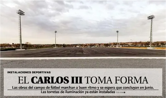 CARLOS III TOMA FORMA