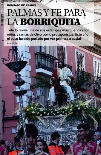 PALMAS Y FE PARA LA BORRIQUITA