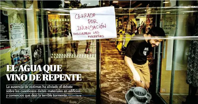 EL AGUA QUE VINO DE REPENTE