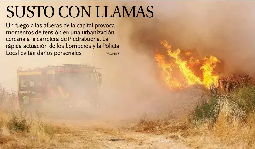 SUSTO CON LLAMAS