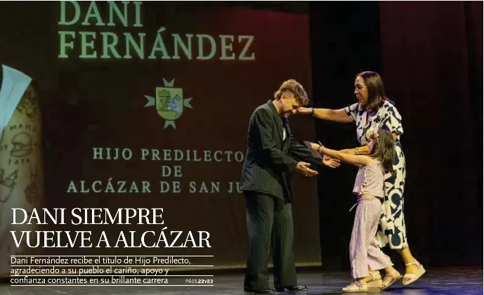 DANI SIEMPRE VUELVE A ALCÁZAR