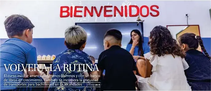 VOLVER A LA RUTINA